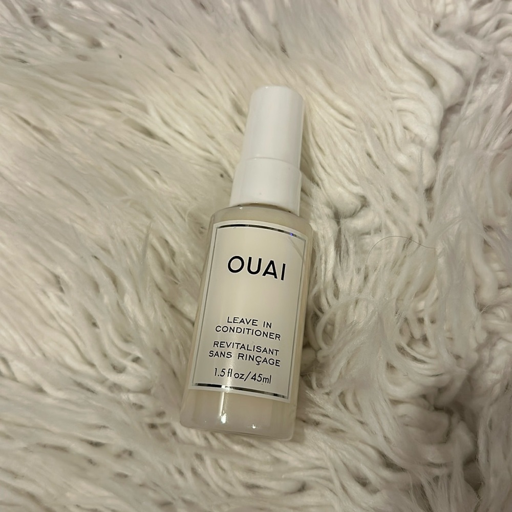 6/$25 OUAI leave in conditioner travel size